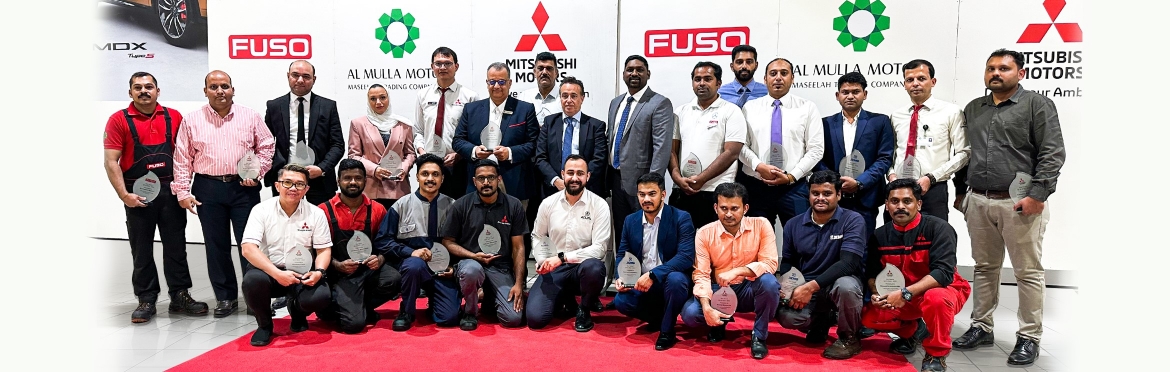 Al Mulla Automotive Honors a Distinguished Group of Employees in Q4/ 2022