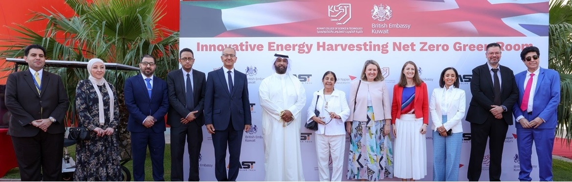 KCST Launches the First “Innovative Energy Harvesting Net Zero Green Room” in Kuwait