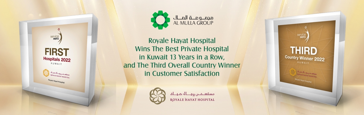 Royale Hayat Hospital Wins the “Service Hero 2022 Best Private Hospital Award”