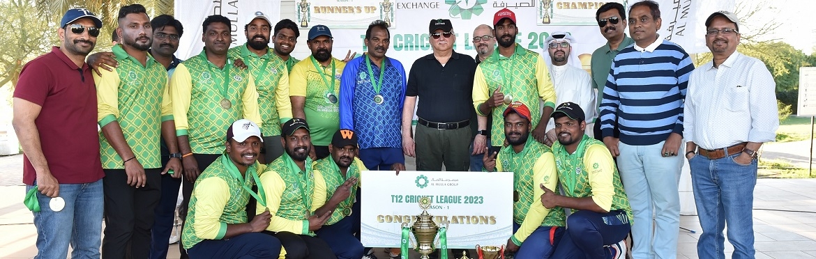 Al Mulla Group Recognizes the Winners in its 2023 Employees’ Cricket Tournament