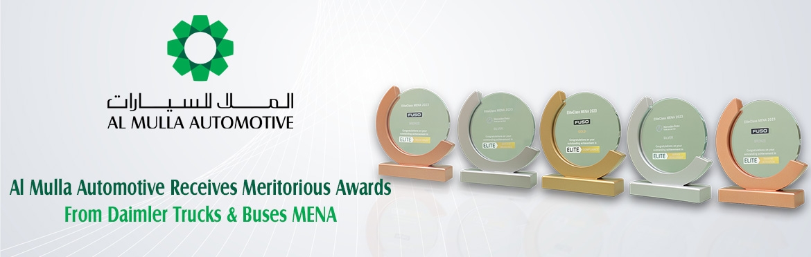 Al Mulla Automotive Receives Meritorious Awards From Daimler Trucks & Buses MENA