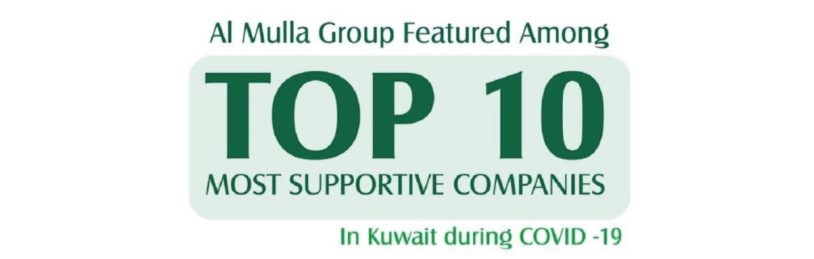 Al Mulla Group Recognized Among the Top 10 Supportive Companies During COVID19 Pandemic