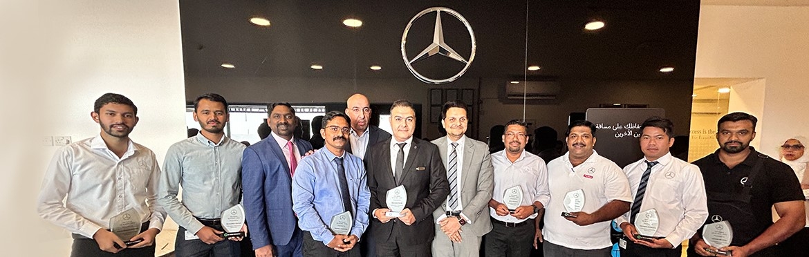 Al Mulla Automobiles - Mercedes-Benz Commercial Vehicles Honors its Star Performers