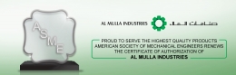 American Society of Mechanical Engineers renews Certificate of Authorization of Al Mulla Industries