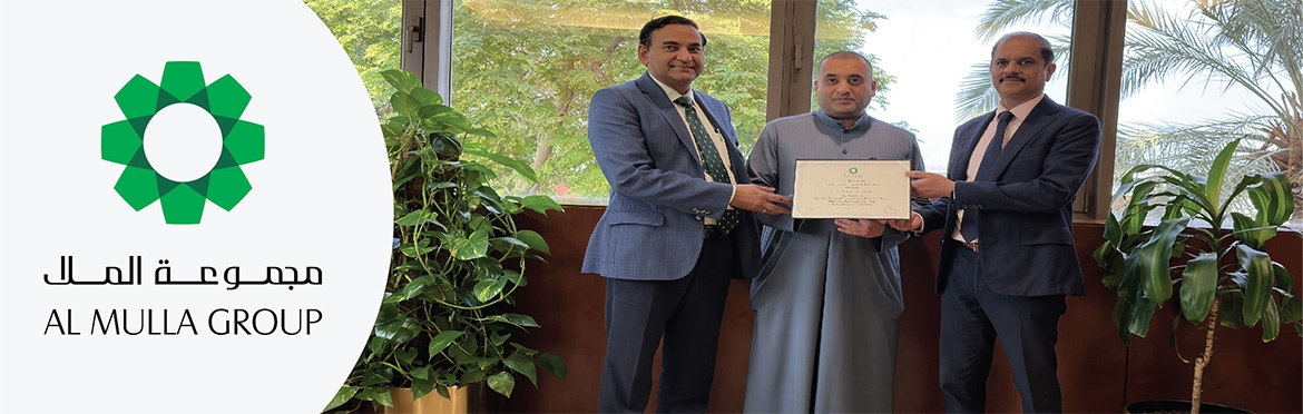 Al Mulla Group Honors and Bids Farewell to a Dedicated Employee After 20 Years of Service